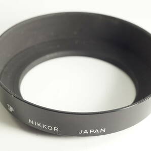 plnyeA006[キレイ 送料無料] Nikon 28 ／3.5 （大文字「F」刻印） NIKKOR 銘 ニコン 28mm用 初期メタルフードの画像5