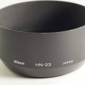 plnyeA006[おおむねキレイ 送料無料]NIKON HN-23 Ai80-200mm F4S AF85mm F1.8 TC-E2 ニコン レンズフード HN-23の画像1