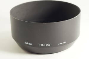 plnyeA006[おおむねキレイ 送料無料]NIKON HN-23 Ai80-200mm F4S AF85mm F1.8 TC-E2 ニコン レンズフード HN-23