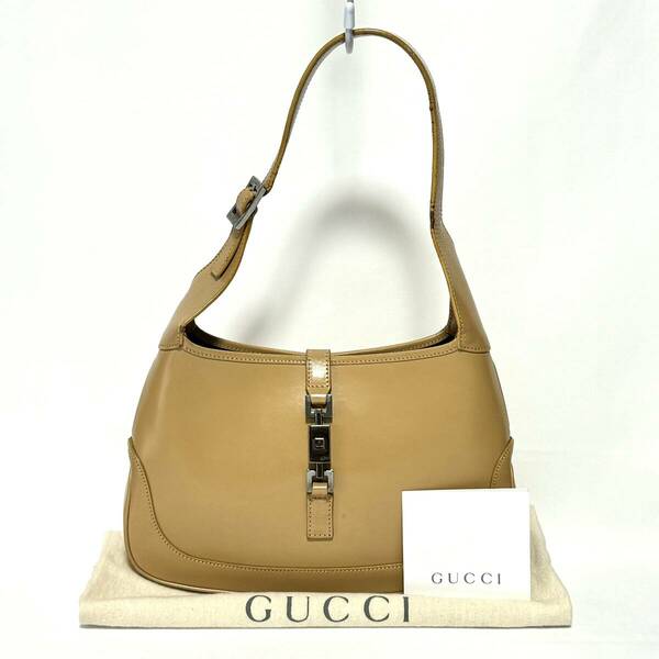  GUCCI グッチ ジャッキー ワンショルダー ハンドバッグ レザー HB03034