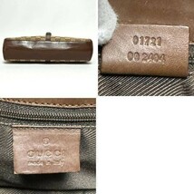 GUCCI グッチ ジャッキー ハンドバッグ GG キャンバス HB02493_画像8