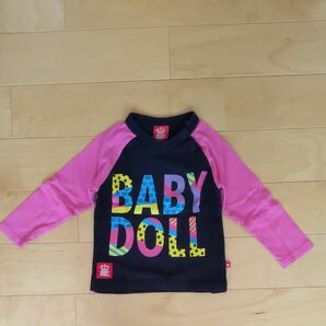 BABY DOLL 長袖Tシャツ80