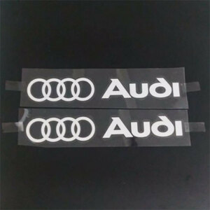 AUDI Audi sticker decal 2 pieces set 