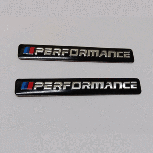 BMW PERFORMANCE ステッカー ブラック　２枚セット