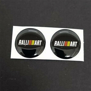 RALLIART ラリアート  キーホールステッカーカバー ２個セットの画像1