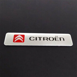 CITROEN 　シトロエン　　アルミニウムステッカー　1枚