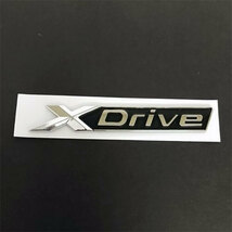 BMW X-Drive エンブレム　 シルバー　１枚_画像1