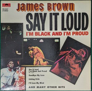 US盤★中古LP「SAY IT LOUD(I'M BLACK AND I'M PROUD / セイ・イット・ラウド(アイム・ブラック・アンド・アイム・プラウド)」JAMES BROWN