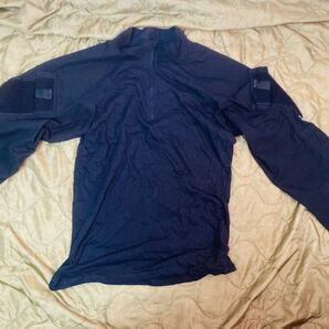 警察放出品 TRU-SPECトゥルースペック コンバットシャツ 黒色 Lサイズ