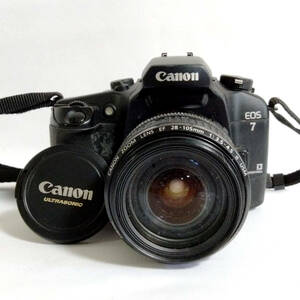 Canon EOS 7 ZOOM LENS EF 28-105mm 1:3.5-4.5 Ⅱ USM フィルムカメラ ボディ レンズ