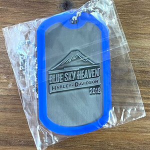 ■未使用品■BLUE SKY HEAVEN JAPAN 2018 タグ プレート ハレーダビッドソン Harley-Davidson