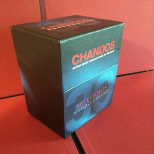 ■CYANDOS 30周年記念BOX■　MILESTONES 30 YEARS OF CHANDOS 30CDセット　※標準プラケースに換装済み