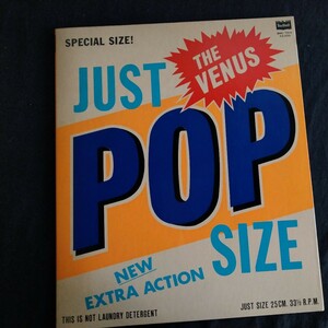  THE VENUS (ザ・ヴィーナス) / JUST POP SIZEレコード /ロックコレクション 品