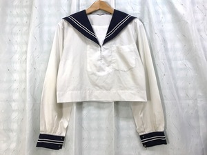 to_8779y ★定形外 配送★ 九州方面 夏服 長袖 中間服 指定セーラー服 サイズ LL程度 ミツタ MITSUTA 製