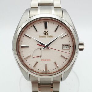 Grand Seiko AJHH　特別限定モデル　３９０本　スプリングドライブ　チタン　SBGA421