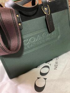 【未使用】 COACH2WAYトートバック落ち着いた素敵なバックです最終値引き