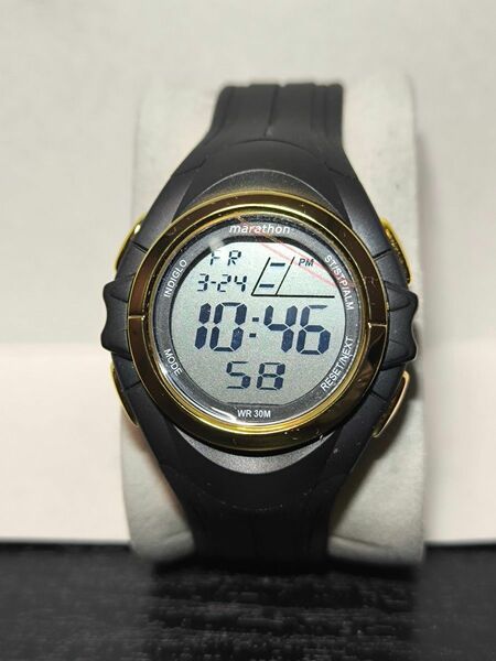 タイメックス　マラソン　腕時計　メンズ　TIMEX デジタルウォッチ　中古品