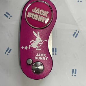送料無料ジャックバニー byパーリーゲイツ最新JACK BUNNY折畳ONEPUSHグリーンフォーク＋マグネットマーカー(2個)定番SIZE Pink(お買得)新品の画像2