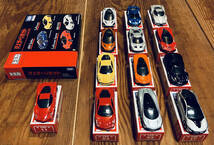 TOMICA トミカ 赤箱 絶版 廃盤 希少 レア 初回特別仕様 フェラーリセット BMW i8 ラフェラーリ 488 GTB マクラーレン 720S フォードGT_画像2