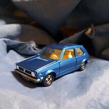 トミカ フォルクス ワーゲン ゴルフ GLE 日本製 絶版 輸出用 Poket Cars _画像1