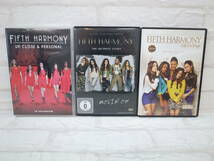 ◆【リージョンコード0】Fifth Harmony /　Up Close & Personal + Movin' on - Documentary + Life on Stage　洋楽DVD3本セット_画像1