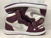 ■未使用 Nike Air Jordan 1 High OG Bordeaux AJ1 ナイキ エアジョーダン1 ハイ OG ボルドー 555088-611 27cm ●240322_画像4