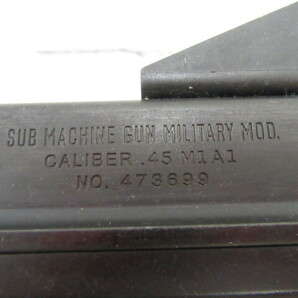 〇 東京マルイ トンプソンM1A1 CALIBER.45 M1A1 No.473699 サブマシンガンの画像2