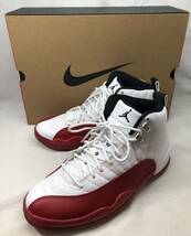 ■ Nike Air Jordan 12 Cherry (2023) AJ12 ナイキ エアジョーダン12 チェリー (2023) CT8013-116 27.5cm ●240323_画像1