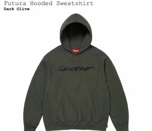 Supreme Futura Hooded Sweatshirt Olive