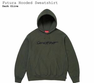 Supreme Futura Hooded Sweatshirt Olive