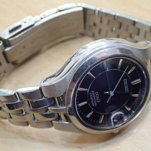 SEIKO/セイコー ◆ 8F32-0260 パーペチュアルカレンダー/青文字盤 チタン製 メンズ腕時計の画像6