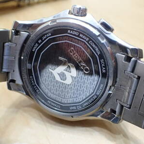 SEIKO/セイコー ブライツ ◆ 電波ソーラー 7B22-0AC0 チタン製 メンズ腕時計の画像4
