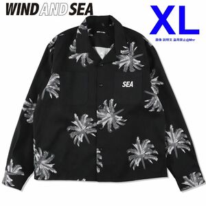 WIND AND SEA PALM TREE OPEN COLLAR SHIRT XL オープンカラーシャツ ウィンダンシー