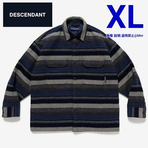 DESCENDANT TUMBREW STRIPE JACKET XL ディセンダント シャツジャケット 西山徹 WTAPS