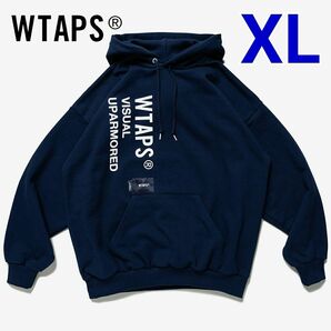 WTAPS VISUAL UPARMORED HOODY NAVY XL ダブルタップス パーカ NEIGHBORHOOD