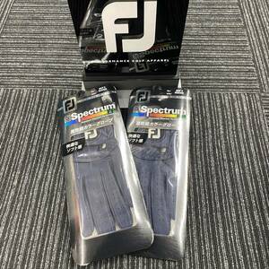 FJ　フットジョイ　スペクトラム　ネイビー Mサイズ　２枚セット☆新品