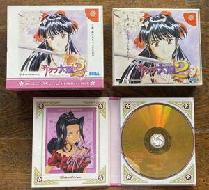 Dreamcast Dreamcast Sakura Taisen 2 SEGA SakuraWars2 game soft soreta* woven .reni* Mill hishu tiger -se wistaria island ..