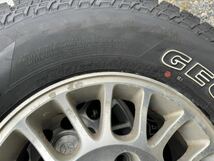 トヨタ純正16インチ 6H PCD139.7 6.5JJ +40 ジオランダーAT 235/85R16 22年_画像6