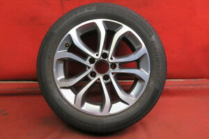 【S234】1本*メルセデスベンツ Cクラス 純正17×7Ｊ 5穴 PCD 112 +48.5 225/50R17 CONTINENTAL CONTISPORTCONTACT 5 送料無料1本のみ