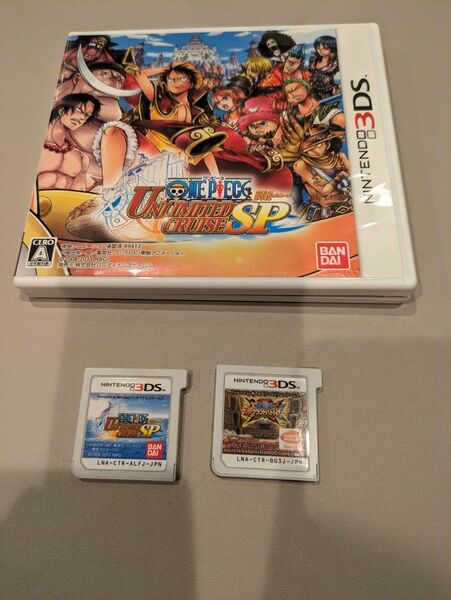 3DS ONE PIECEソフト２本セット