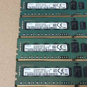 32GB【8GB *4枚セット】 Samsung /8GB 1Rx4 PC4 2133P サーバー DDR4 メモリー の画像1