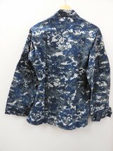 US NAVY 迷彩ジャケット SMALL X-SHORT_画像2