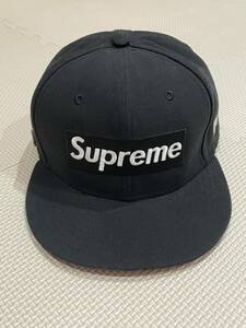 中古 supreme NewEra GORE-TEX CAP シュプリーム ニューエラ ゴアテックス キャップ 7 3/8 58.7㎝