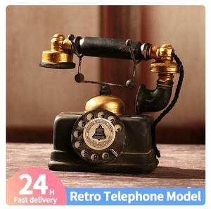 電話機 アンティーク 昭和レトロ ダイヤル式電話 レトロ 雑貨 コレクション ビンテージ 39