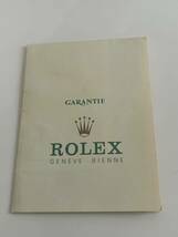 ロレックス ROLEX ギャランティ 保証書 GARANTIE Warranty paper GMTマスターⅡ 16760 1986年 透かしあり アンティーク ヴィンテージ 希少_画像1