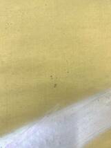 「真作」梶喜一 掛軸 絹本 彩色 「白鯉」 落款 印有 共箱 日本画 岩絵具 _画像7