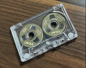 【未使用】カセットテープ５５分(ケース付)　オープンリールタイプ　ずとまよ　ノーマルポジション ティアック タイプ　ゴールド
