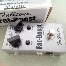 美品/Fulltone FB-3 稀少~名機 Fatboost ブースター_画像2