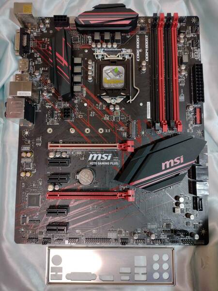 中古動作品：msi H370 GAMING PLUS