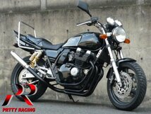 YAMAHA XJR400 4HM 4-1管 50.8π ALサイレンサー タイプ3 マフラー 黒_画像3